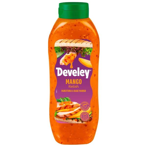 SALSA RELISH AL MANGO DEVELEY 8PZ X875ML