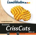 LAMBWESTON PAT. SEASONED CRISSCUTS SKIN-ON 4BST X2,5KG