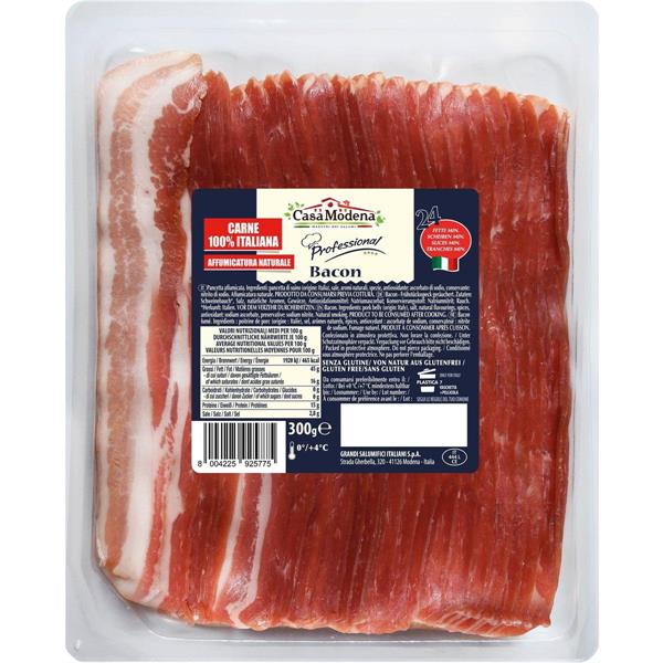 PANCETTA BACON A FETTE 7CF X300GR