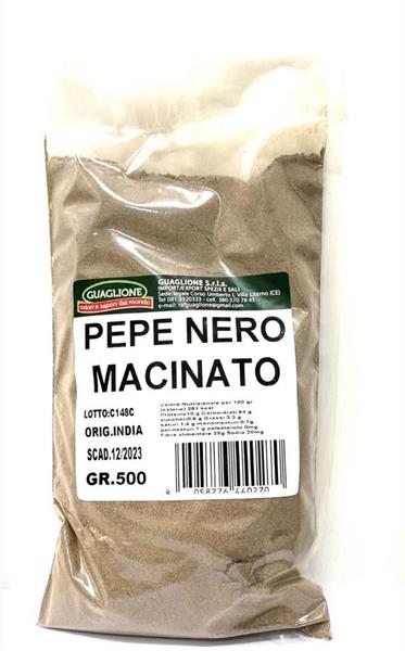 ROMA PEPE NERO MACINATO VASO 390GR