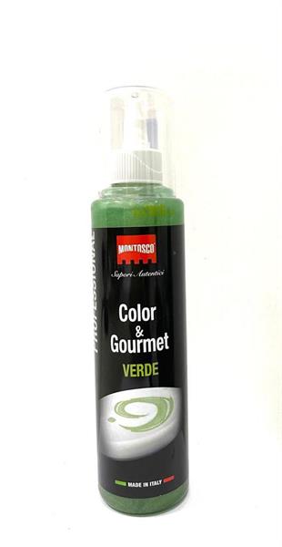COLOR & GOURMET VERDE GLITTER 250ML MONTOSCO