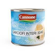 CARCIOFI INTERI AL NAT. CANNONE 12X500GR
